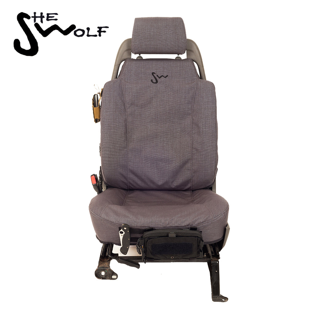 Seat covers – Organizer set for the front of the Land Rover Discovery 2