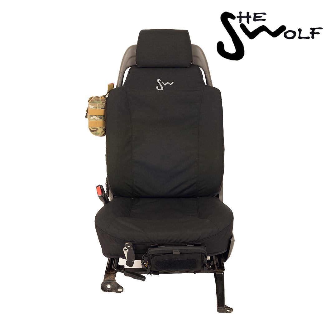 Seat covers – Organizer set for the front of the Land Rover Discovery 2