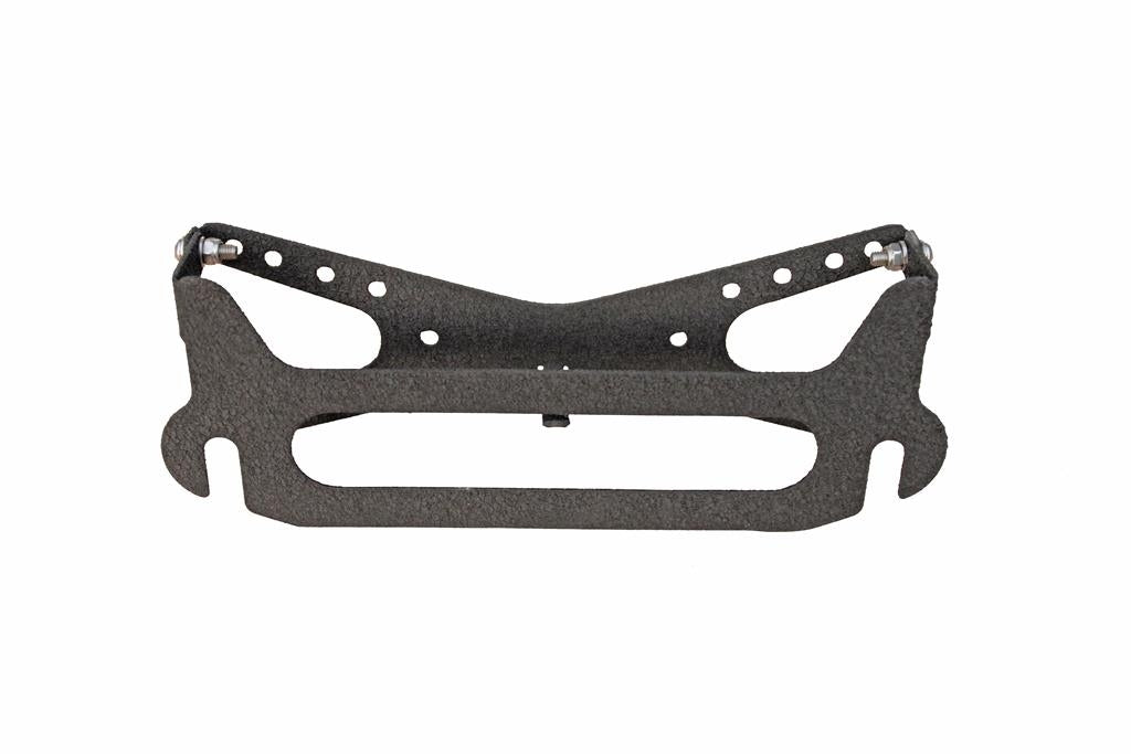 Lightweight Folding Winch License Plate Bracket