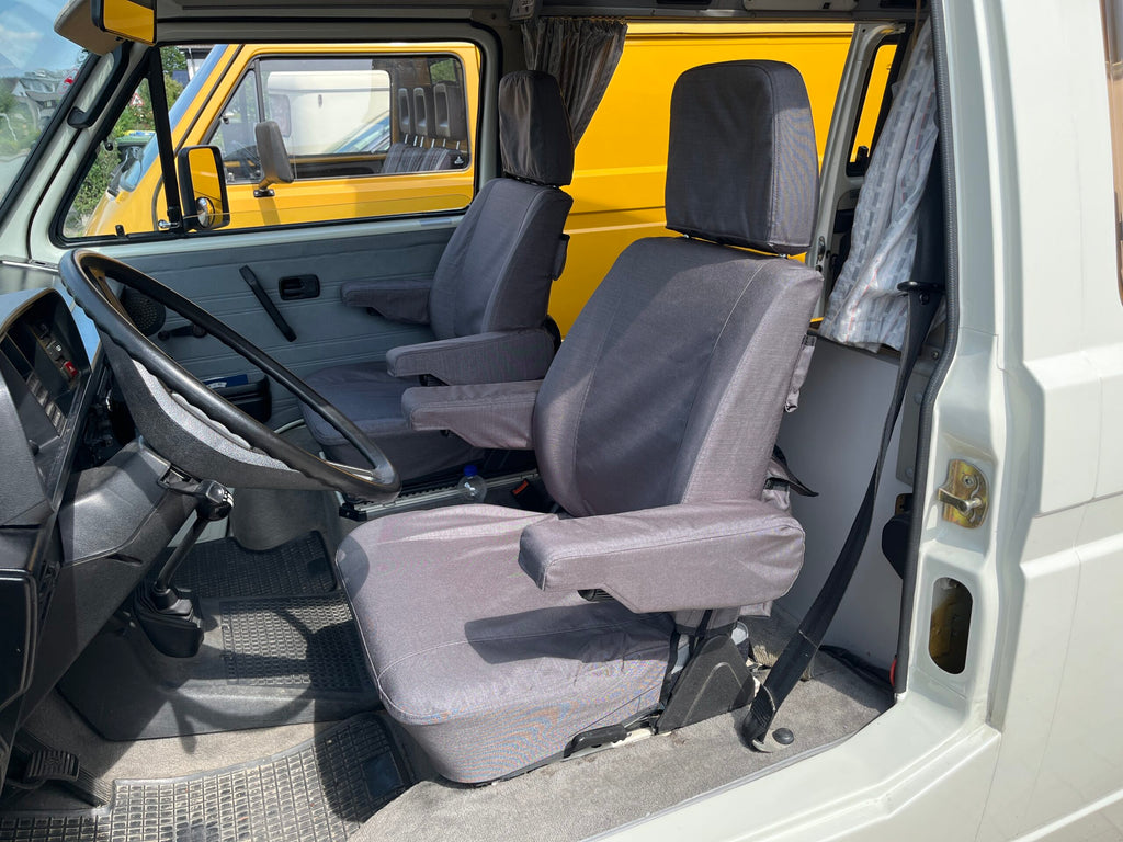 Housses de siège pour Volkswagen T3 classique, siège pilote