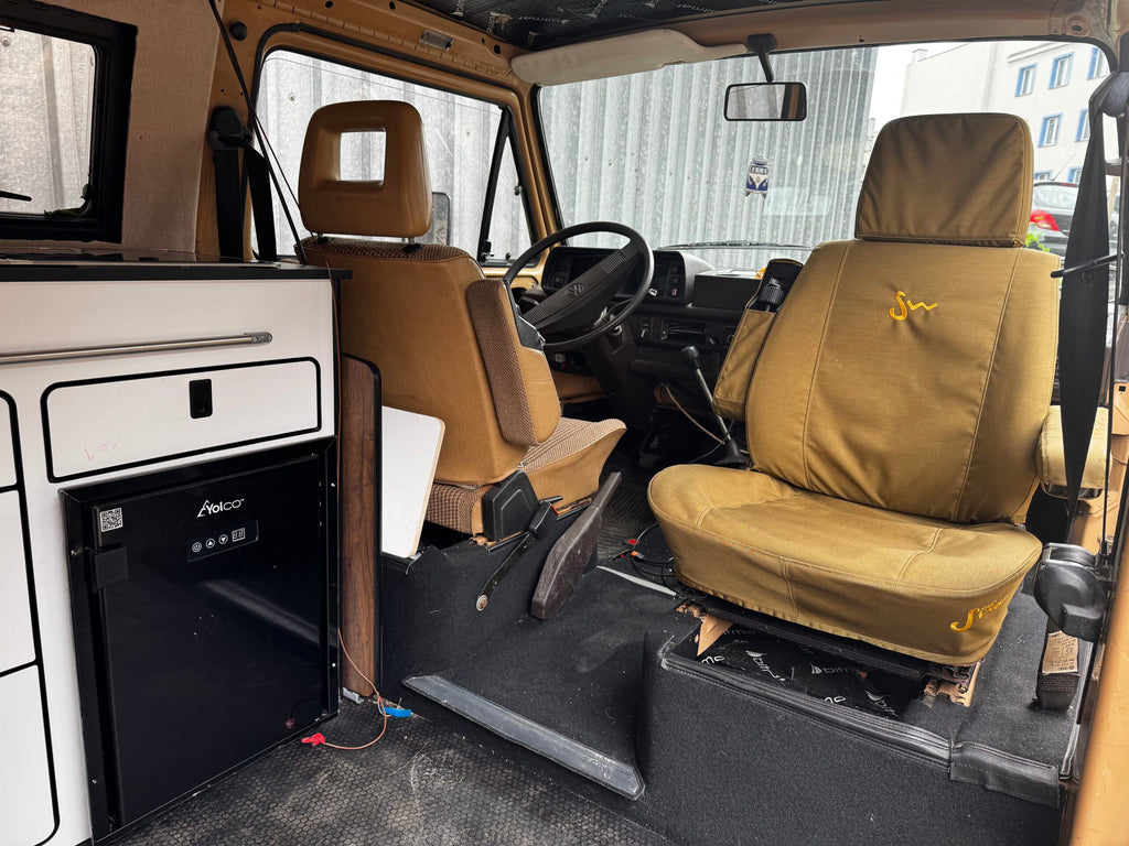 Housses de siège pour Volkswagen T3 classique, siège pilote