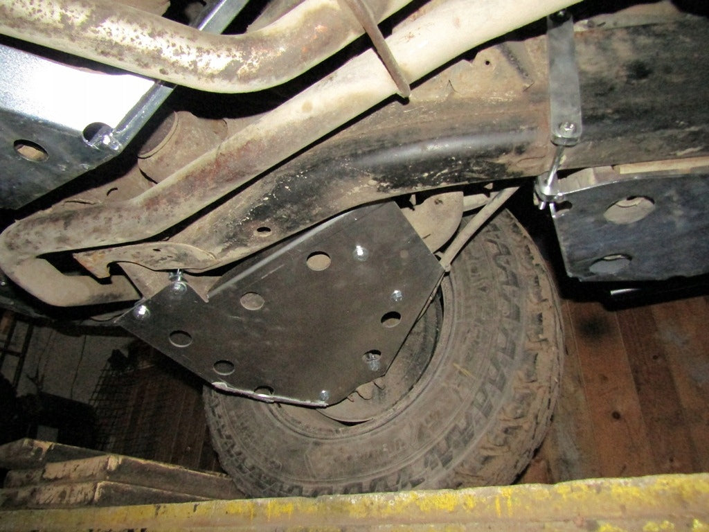 Aluminum Rear Lower Arm Protectors - Land Rover Discovery 3 & 4