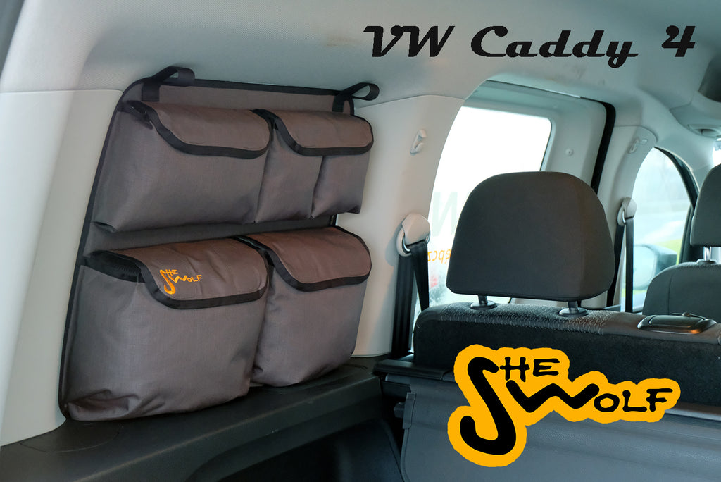 SHE-WOLF Side Window Organizer VW Caddy IV 2015-2020