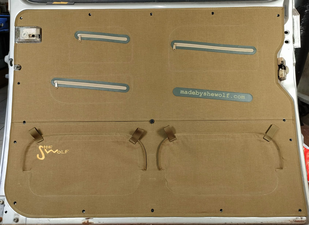 Sliding door organizer right VW T3 (door type B)