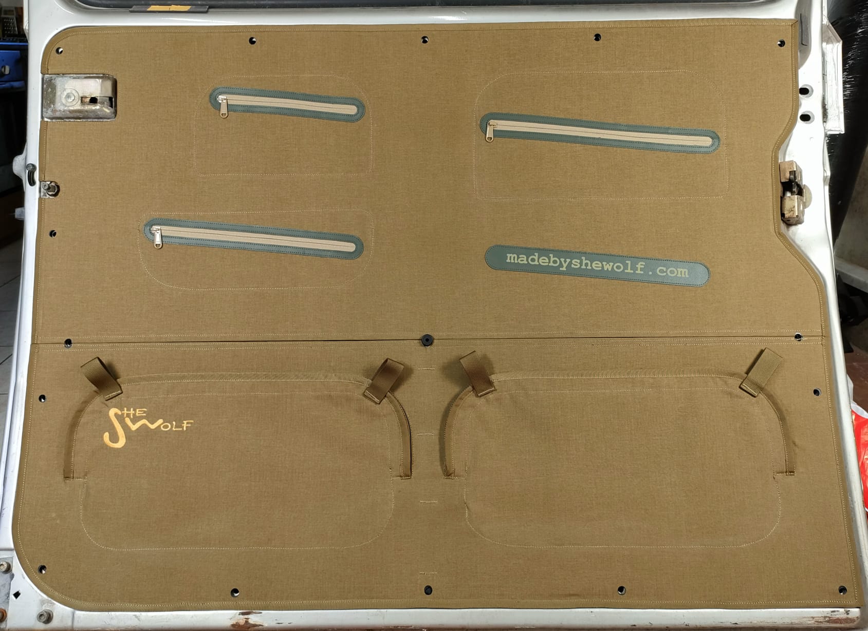 Sliding door organizer right VW T3 (door type B)