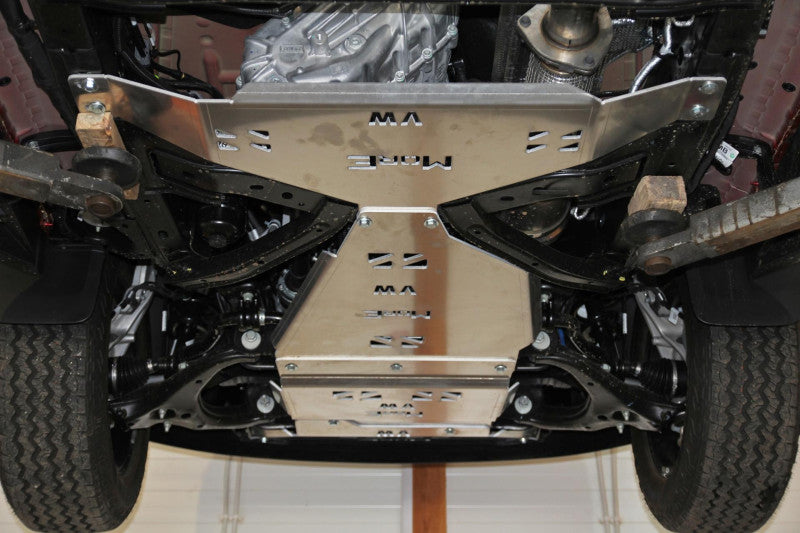 Protection sous moteur en aluminium Volkswagen Amarok à partir de 2023 – Avant