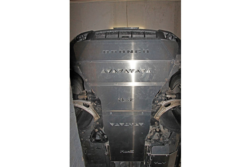 Protection anti-encastrement en aluminium Ford Bronco Sport 2.0L - avant/