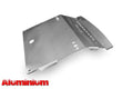 Aluminium Unterfahrschutz Motor & Lenkung Mitsubishi Pajero 4V80 mit Seilwindenstoßstange