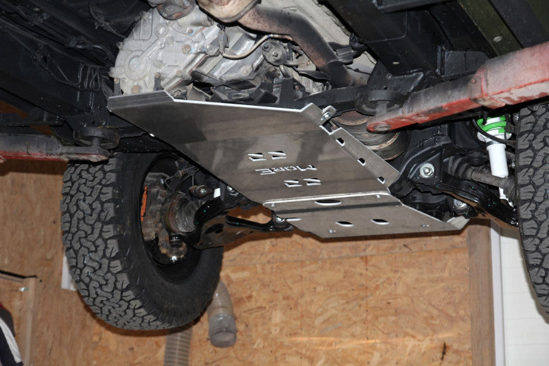 Aluminum Underrun Protection Engine & Steering Toyota Hilux 7 Vigo 2005-2011 with Winch Bumper
