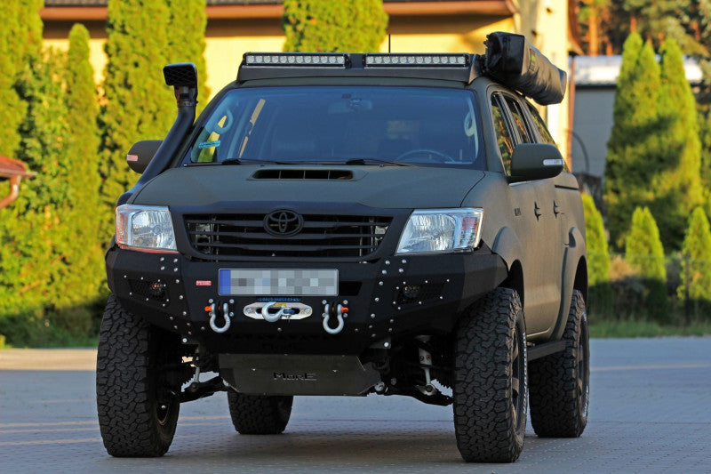 Aluminum Underbody Protection Engine & Steering Toyota Hilux Vigo 7 2011-2015 with Winch Bumper