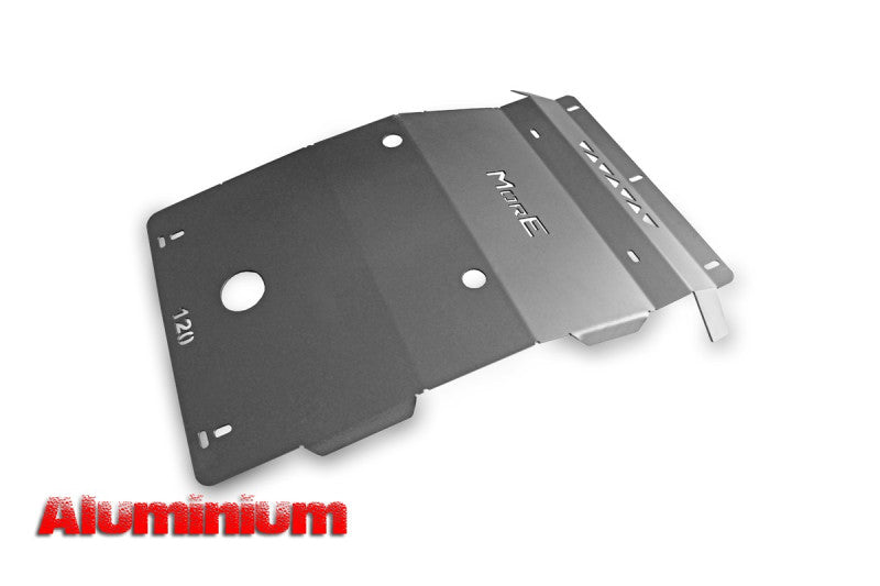 Aluminum Skid Plate Engine & Steering Toyota Land Cruiser J120 for Winch Bumper