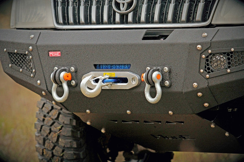 Aluminium Unterfahrschutz Motor & Lenkung Toyota Land Cruiser J90 J95 mit OM-Z012 Stoßstange