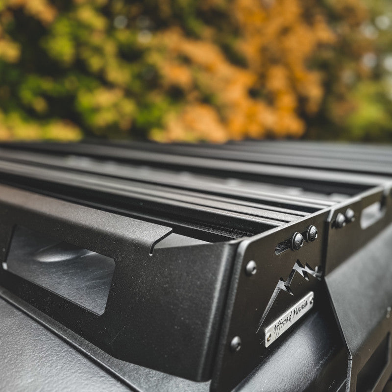 Portaequipajes de techo de perfil bajo para Jeep Wrangler JKU, versión corta