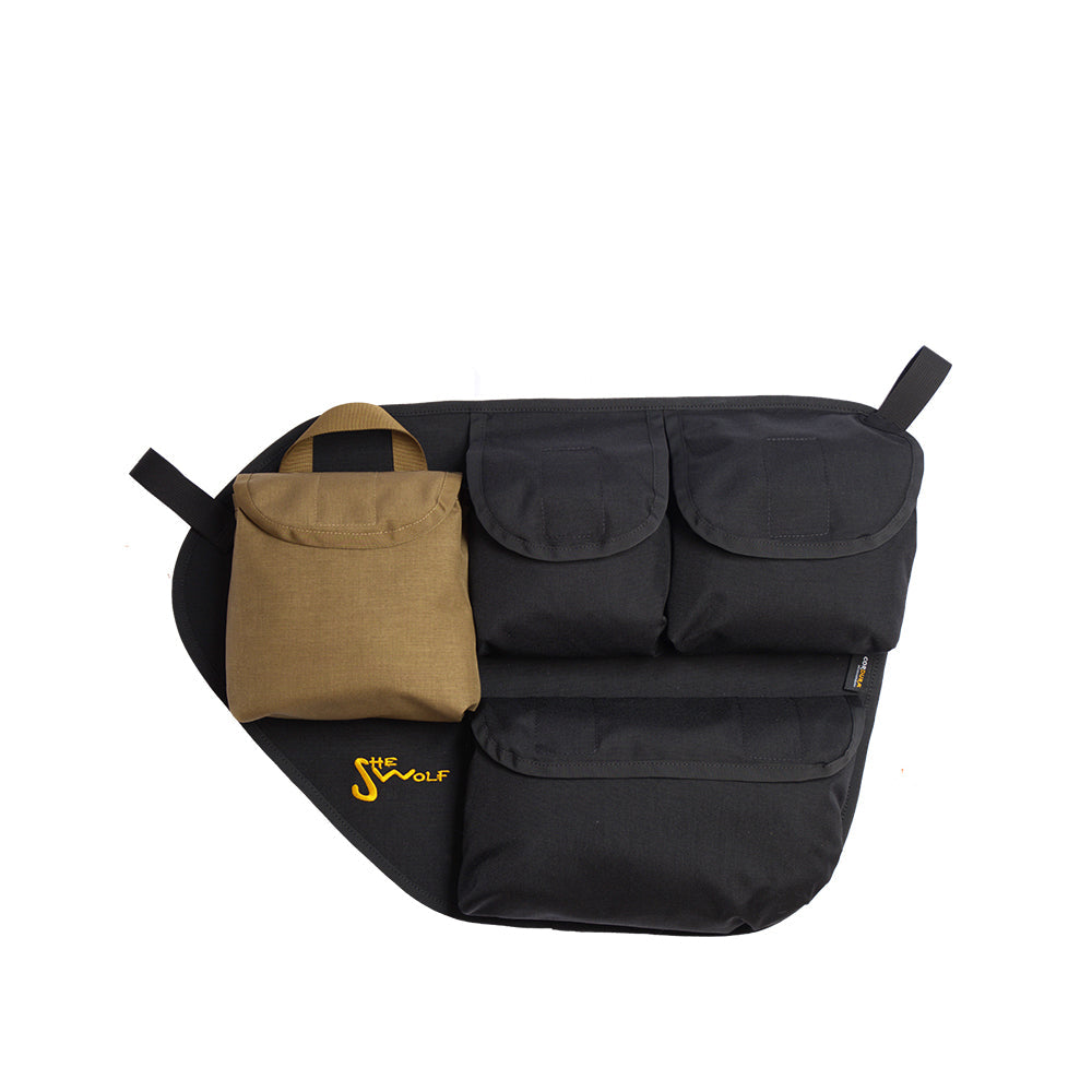 Organisateur de fenêtre pour Toyota Land Cruiser J150, avec poche amovible