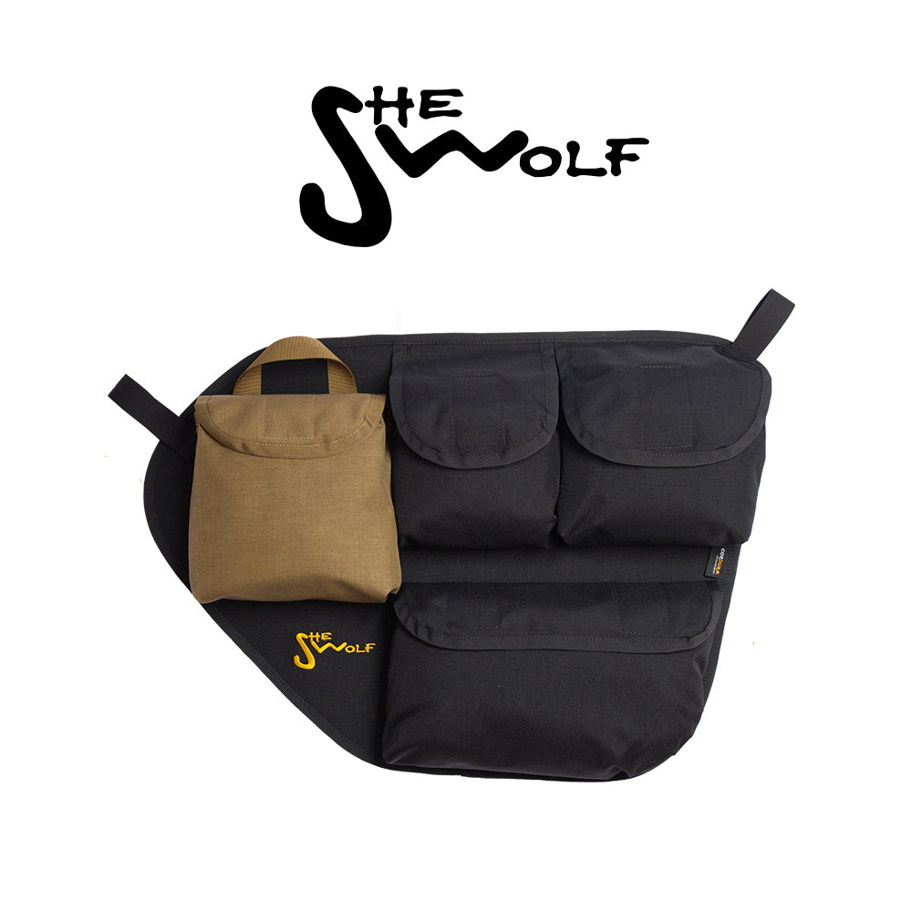 Fenstertaschen Toyota Land Cruiser J150 Seitenfenster-Organizer mit abnehmbarer Tasche