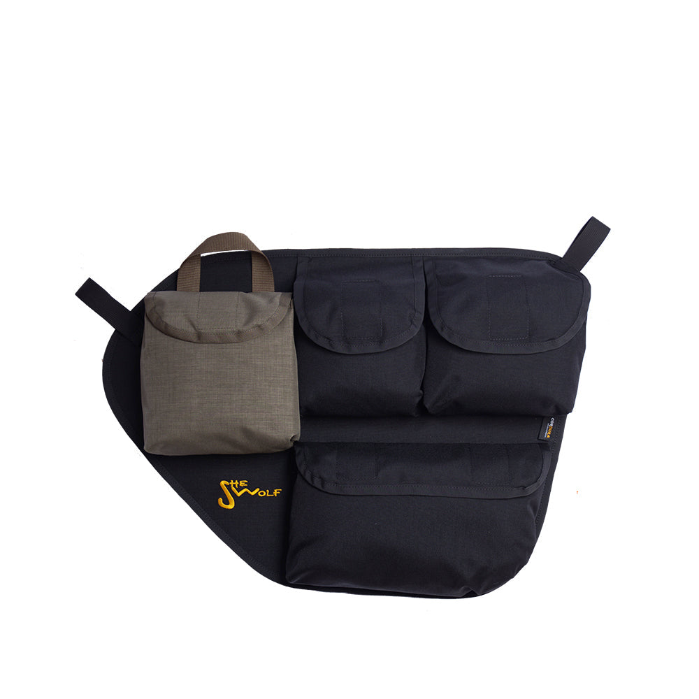 Organisateur de fenêtre pour Toyota Land Cruiser J150, avec poche amovible