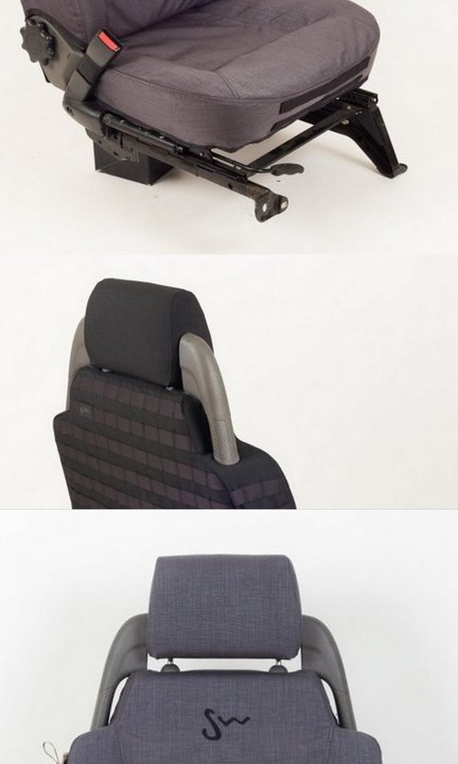 Seat covers – Organizer set for the front of the Land Rover Discovery 2