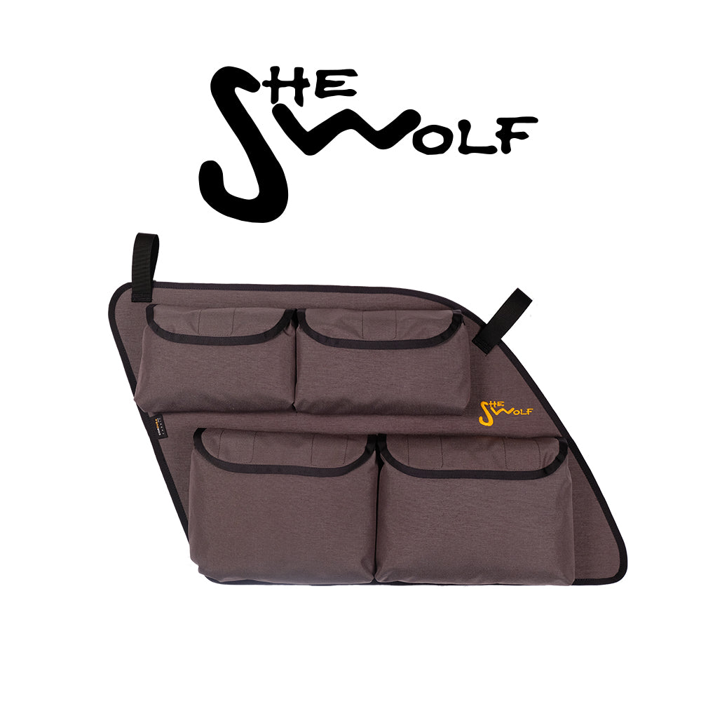 Organisateur de vitre latérale SHE-WOLF pour Dodge Durango 1998-2004
