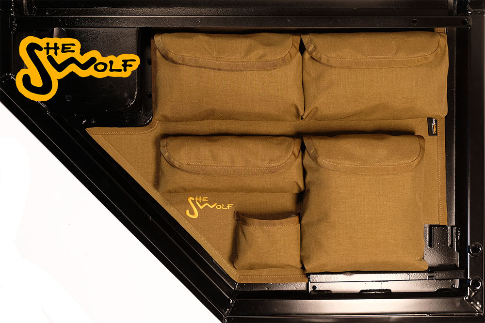 Door compartments Land Rover Defender 90 - 110 rear doors