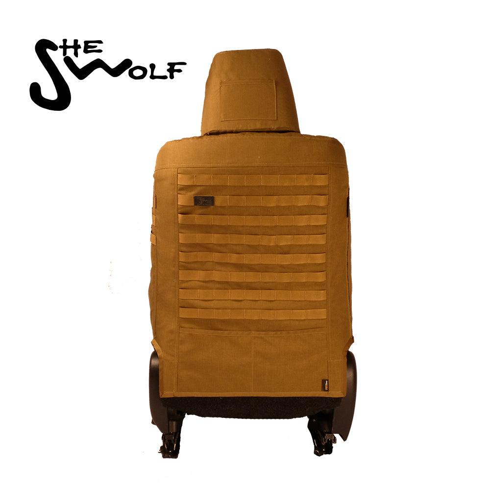 Seat covers - Organizer set for the front seats of the Toyota Hilux 2016-2023