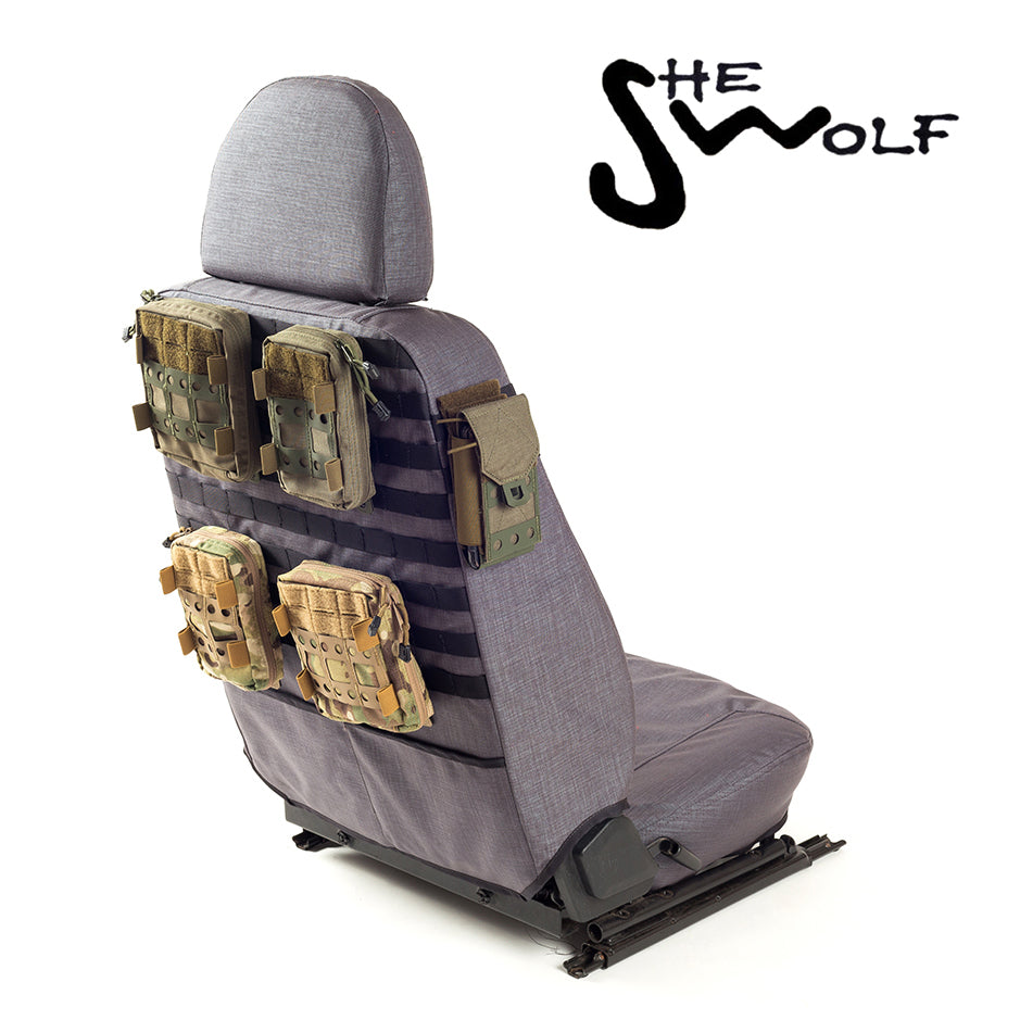 Housses de sièges avant pour Land Rover Defender 2007 - 2016