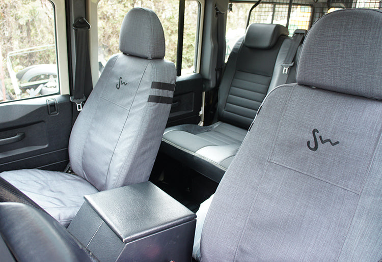Housses de sièges avant pour Land Rover Defender 2007 - 2016