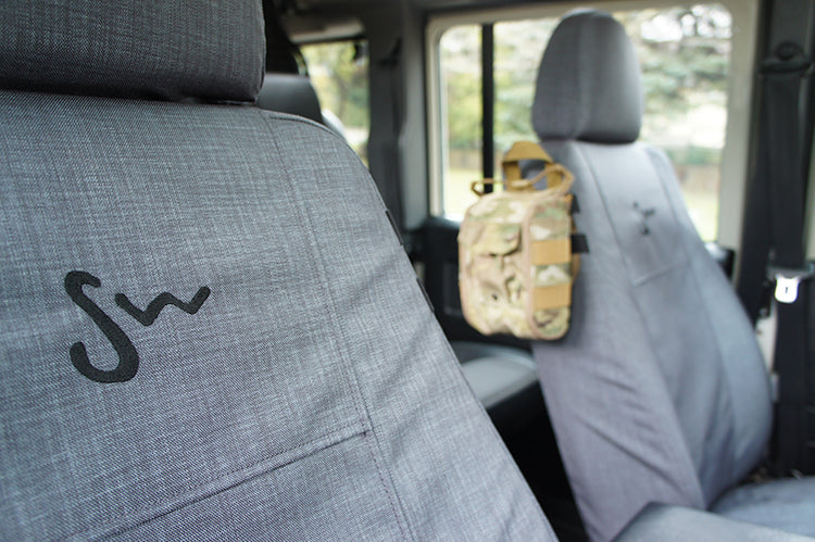 Housses de sièges avant pour Land Rover Defender 2007 - 2016