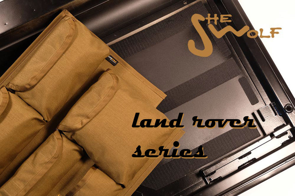 Door compartments Land Rover Defender 90 - 110 rear doors