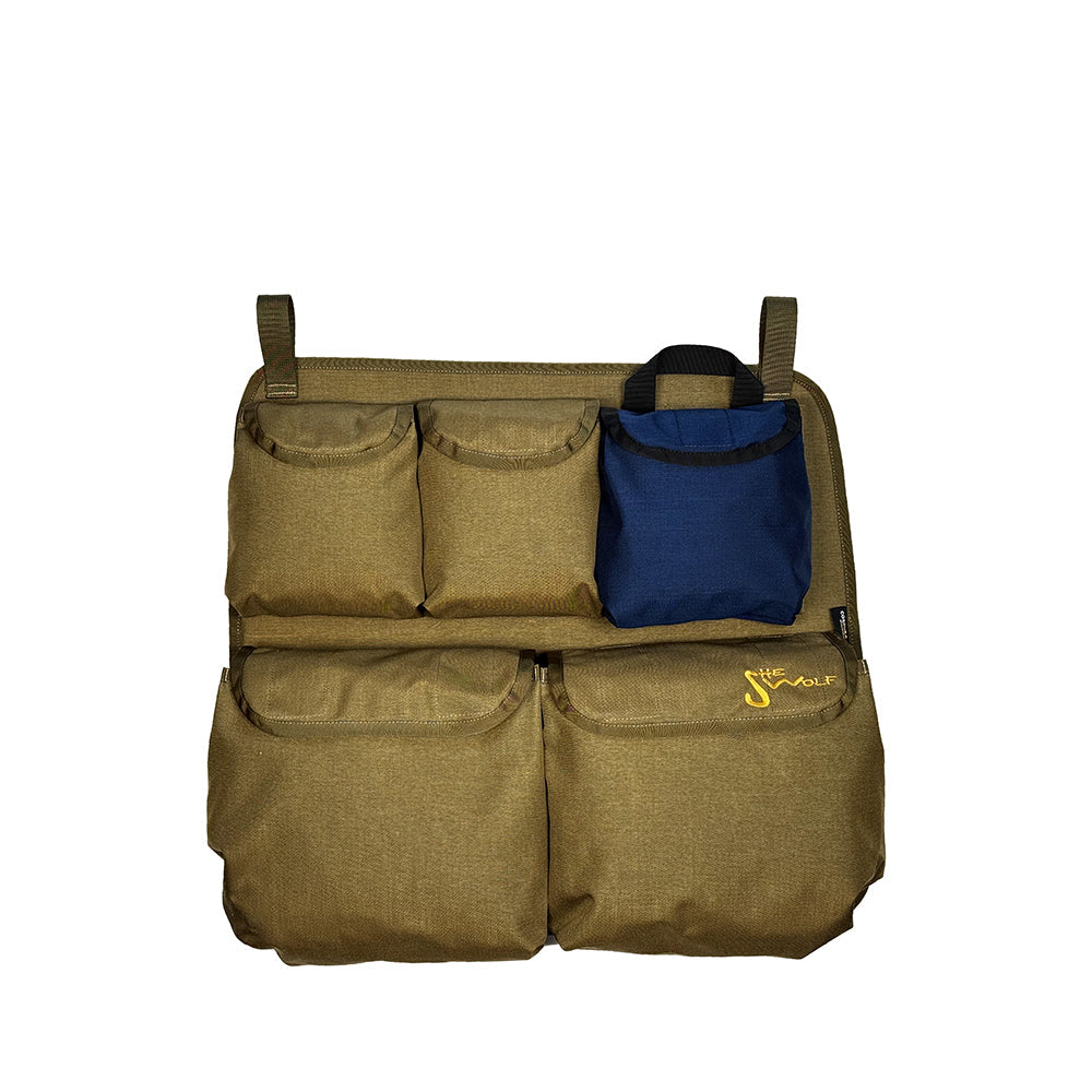 Sacoche de fenêtre, organiseur de fenêtre latérale pour VW Caddy IV avec sac amovible