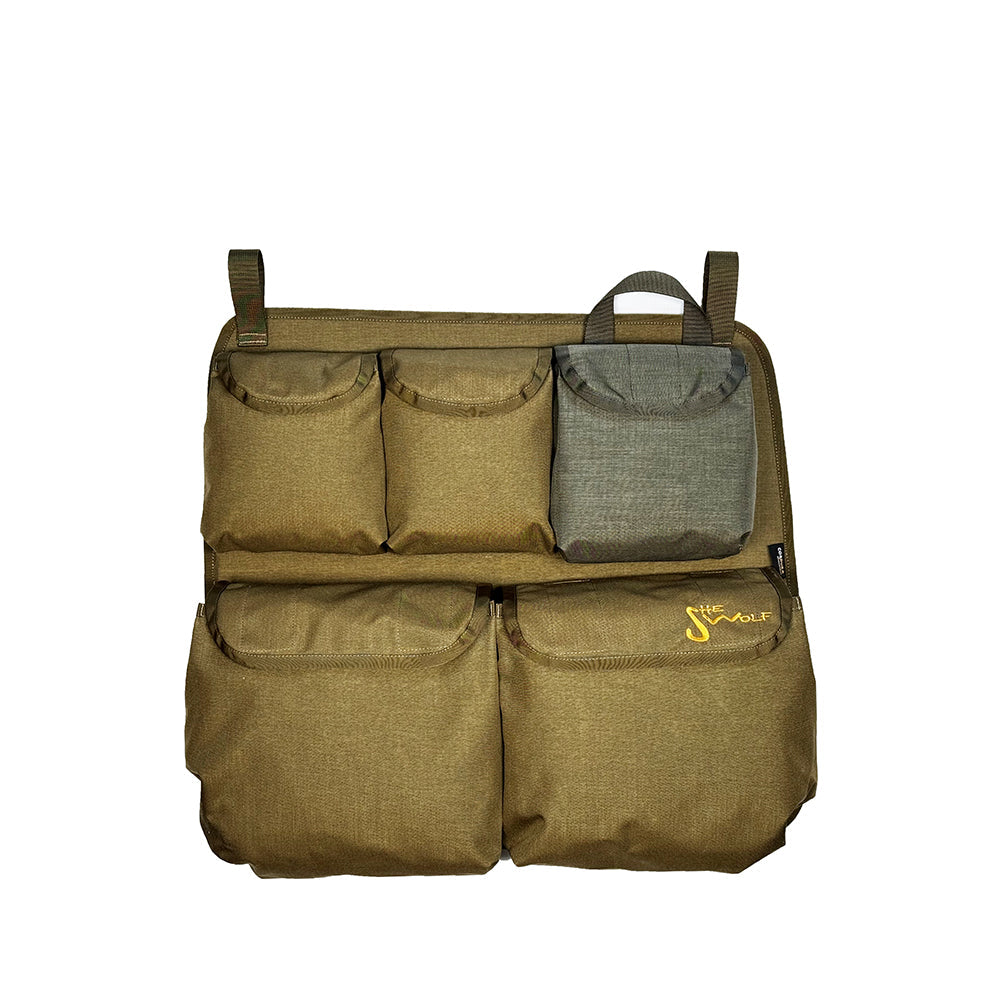 Sacoche de fenêtre, organiseur de fenêtre latérale pour VW Caddy IV avec sac amovible