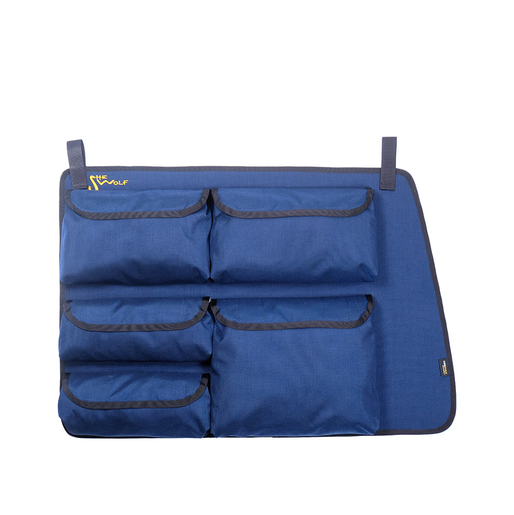 SHE-WOLF Organizer for the right window side of VW T4 SHORT (with air conditioning in the A-pillar)