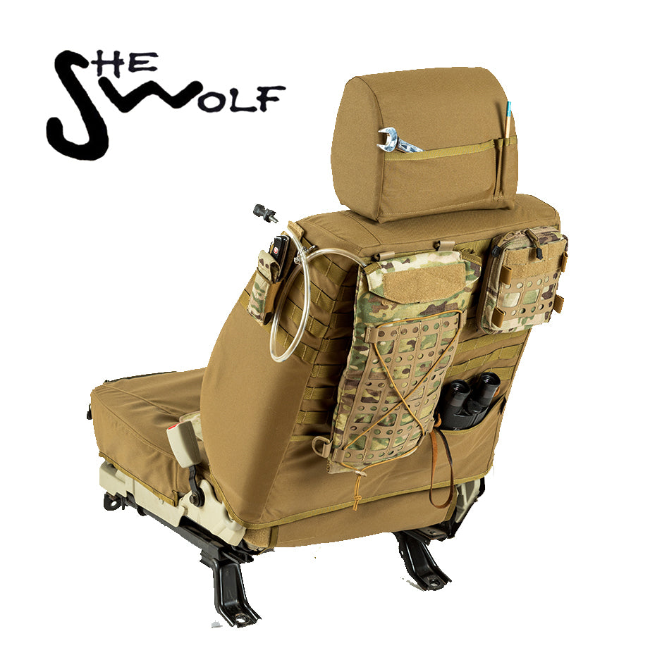 Housses de siège - Ensemble organisateur avant Nissan Patrol Y61 Ver. 2