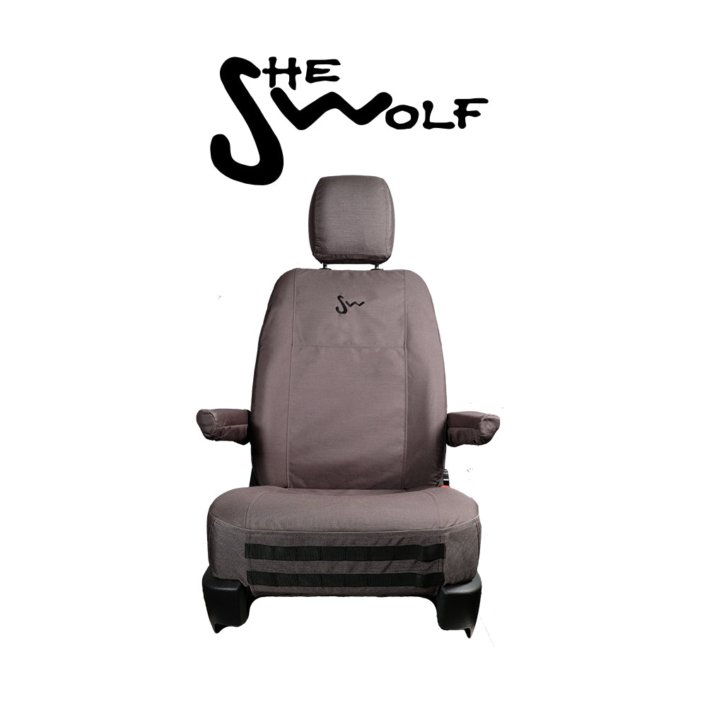 Housses de siège - jeu de sièges avant pour VW T5 T6 T6.1