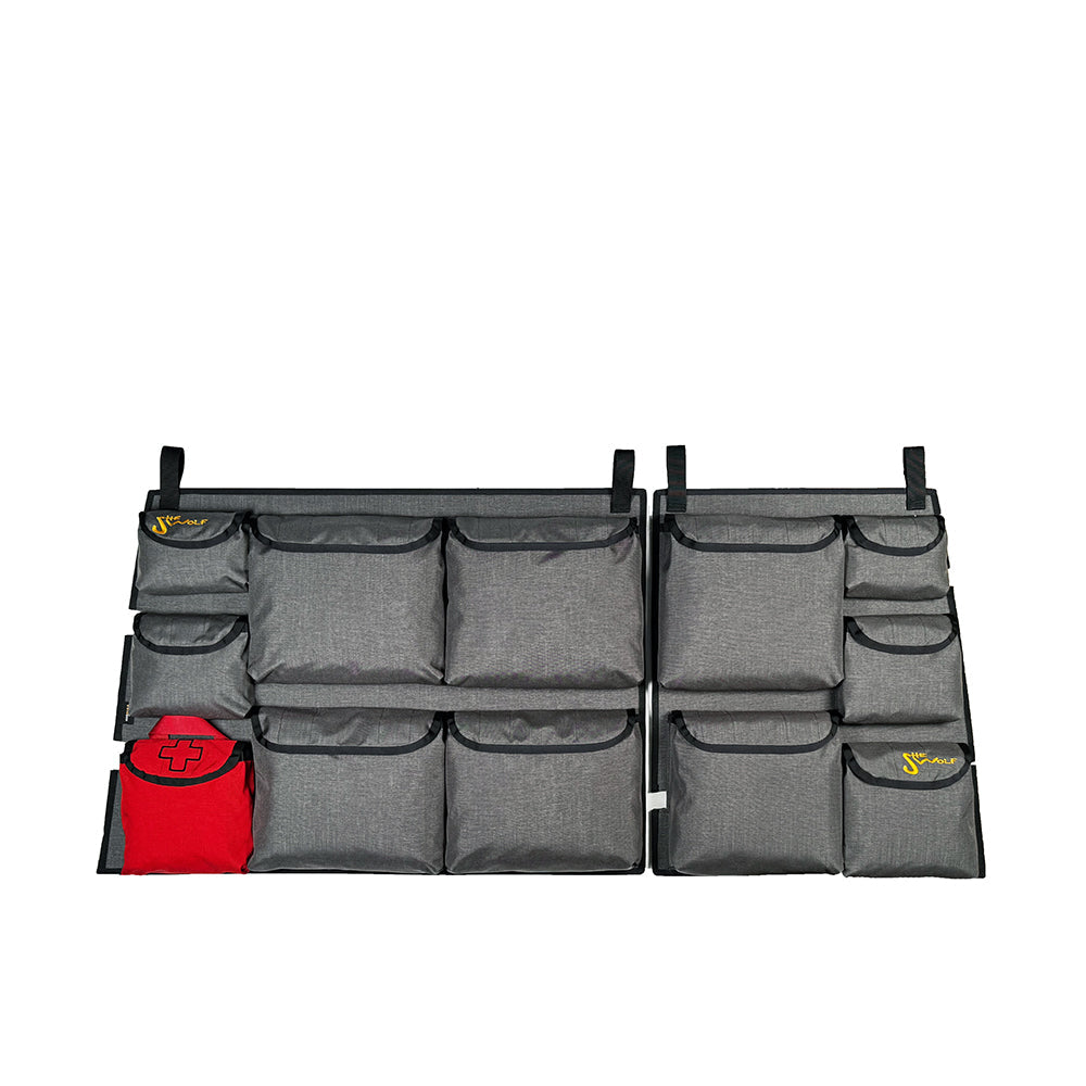 Fenstertaschen Heckfenster-Organizer Toyota Land Cruiser J78 mit abnehmbarer Tasche