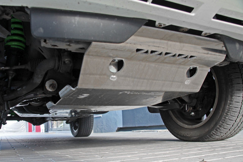 Protection inférieure en acier Toyota Land Cruiser J150 à partir de 2017 + rehausse