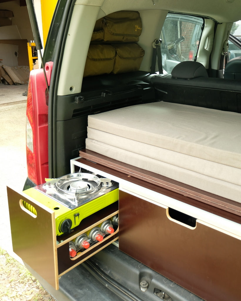 Organisateurs de rangement de fenêtre latérale pour Peugeot Partner Tepee 2008-2018