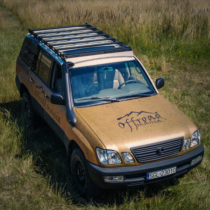Toyota Land Cruiser 100 / Lexus LX 470 Low Profile Roof Rack