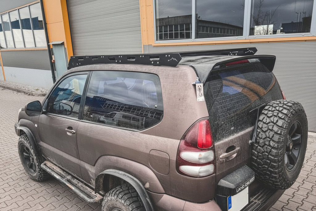 Galerie de toit discrète pour Toyota Land Cruiser 120/125 / Lexus LX 470 (3 portes)