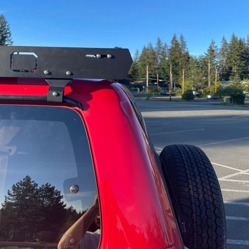 Toyota Land Cruiser Prado 90 3-door Aluminum Low Profile Roof Rack