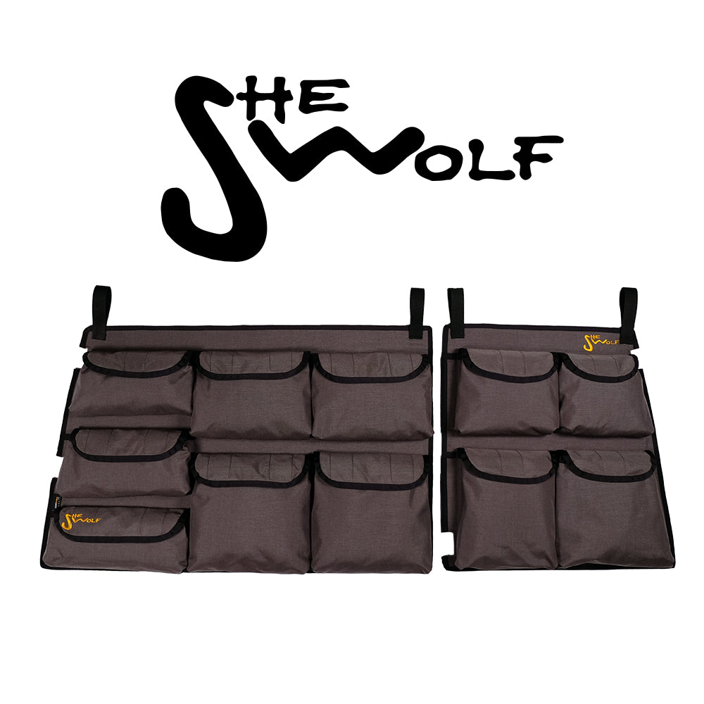 SHE-WOLF Rear Window Organizer for Toyota Land Cruiser J7