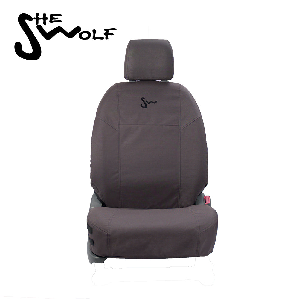 Seat covers - Organizer set for the front seats of the Toyota Hilux VII