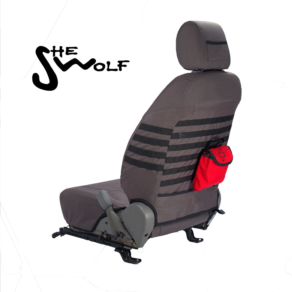 Housses de siège - Ensemble organisateur pour les sièges avant du Toyota Hilux VII