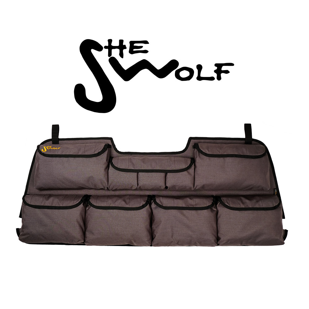 SHE-WOLF Rear Window Organizer for Toyota Land Cruiser J90