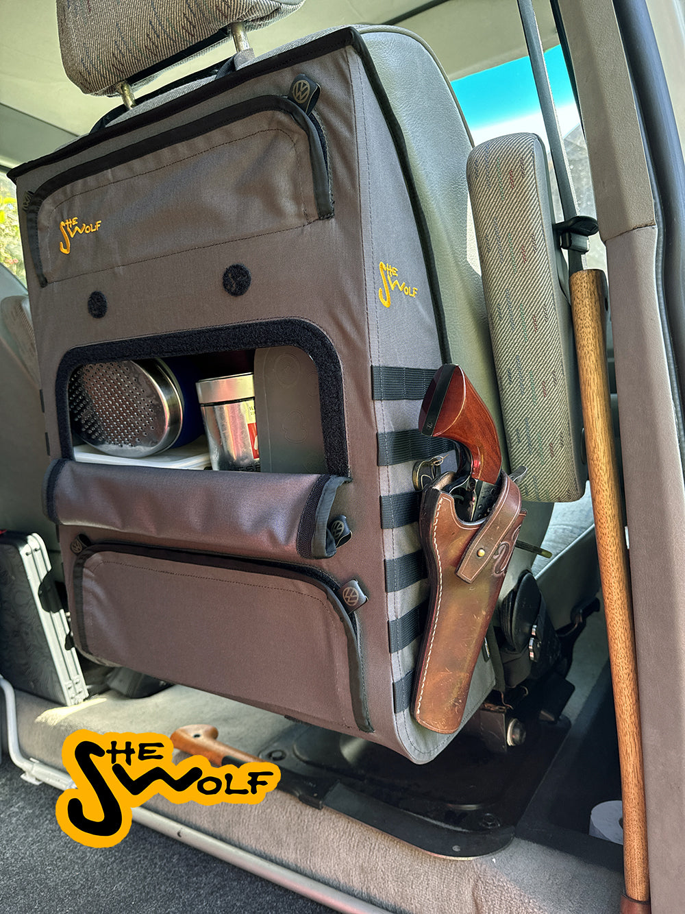 SHE-WOLF VW T4 Rear Seat Cabinet Seat Organizer