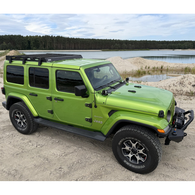 Jeep Wrangler JLU Low Profile Roof Rack Short Version